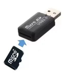 Lecteur carte Mémoire micro SD Vers USB